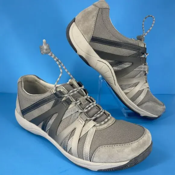 Dansko Womens Sneaker Size -11 Leather Lace Up Comfort Shoes 41 Walking